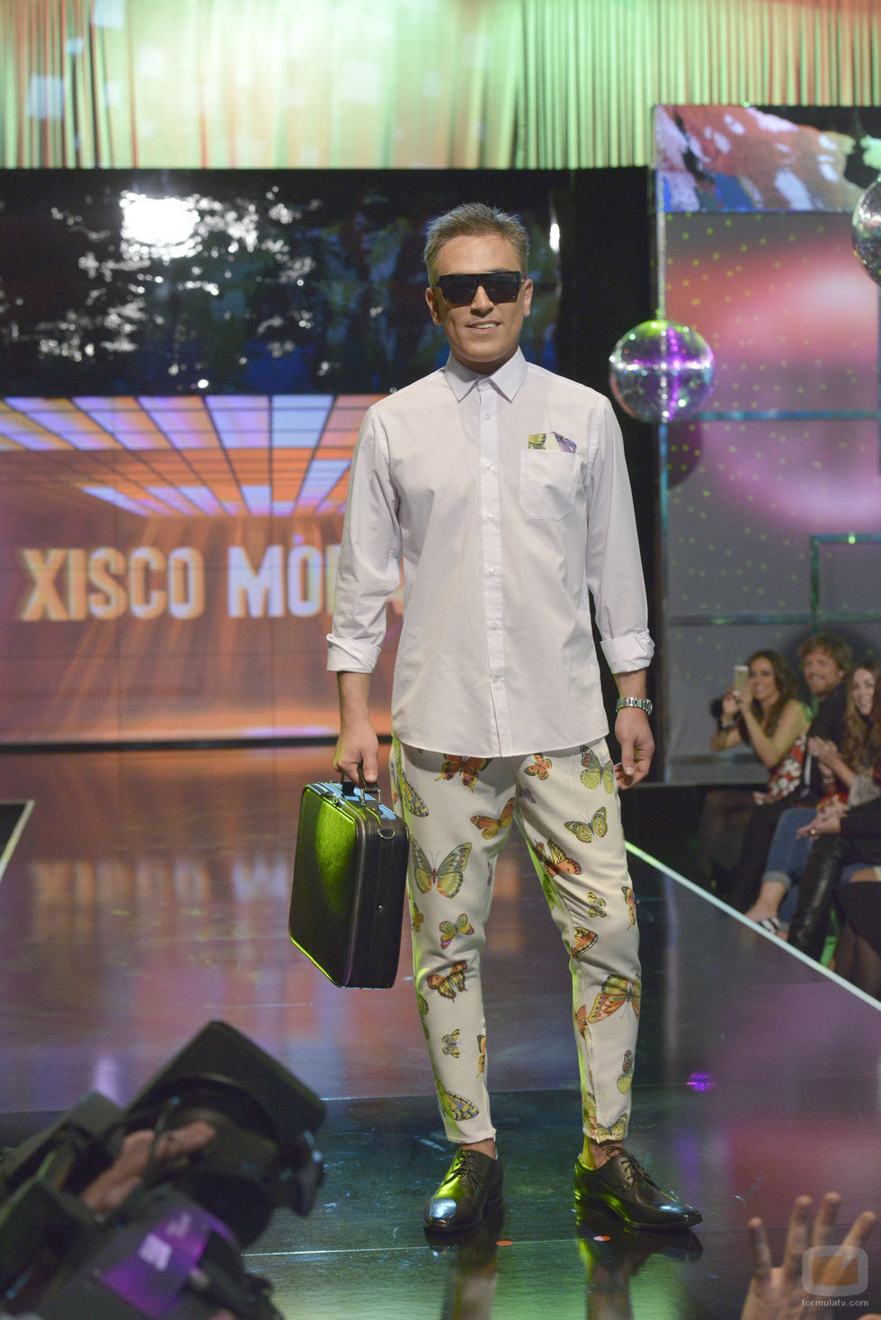 Kiko Hernández desfilando en la 'Sálvame Fashion Week'