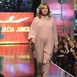 Mila Ximénez desfilando en la 'Sálvame Fashion Week'