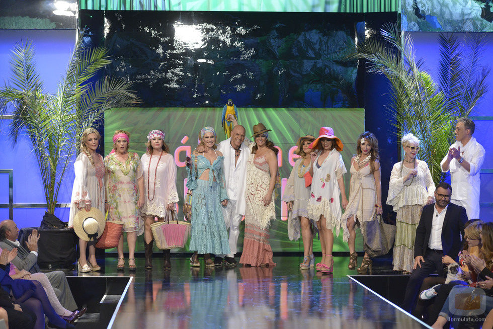 Desfile 'Sálvame Beach' de la 'Sálvame Fashion Week'