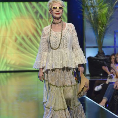 Karmele Marchante, desfile 'Sálvame Beach'