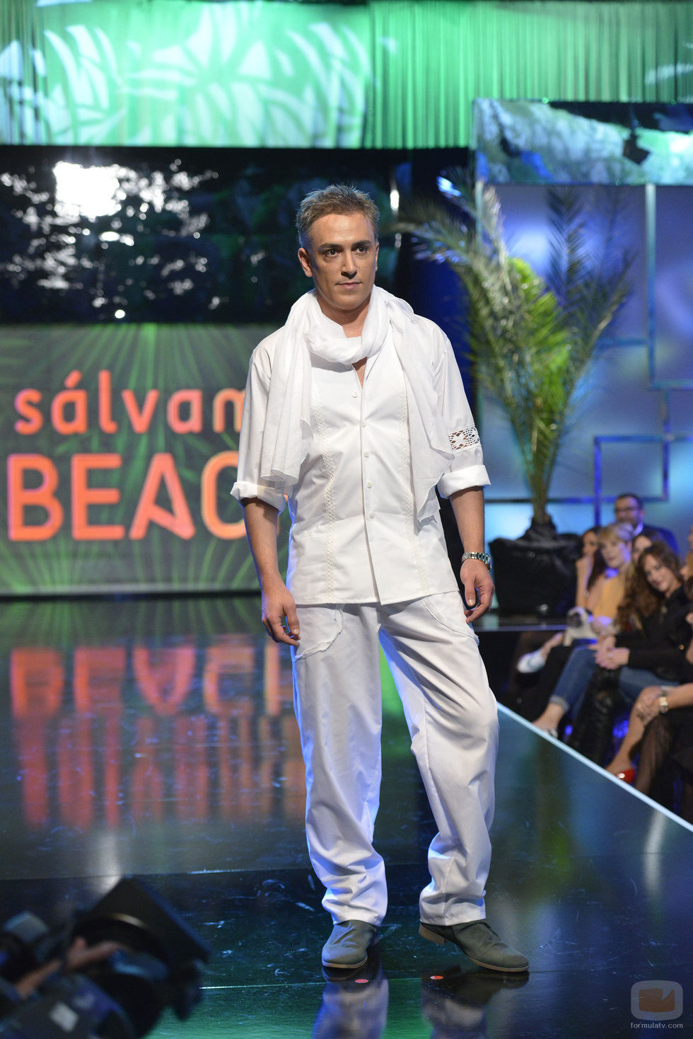 Kiko Hernández, desfile 'Sálvame Beach'