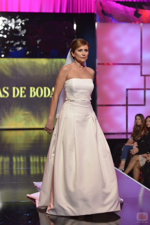 Gema López, vestida de novia en la 'Sálvame Fashion Week'