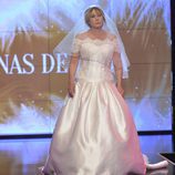 Mila Ximénez, vestida de novia en la 'Sálvame Fashion Week'