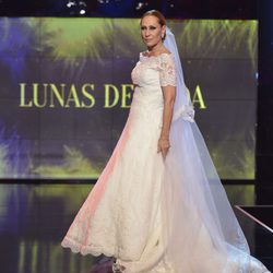 Rosa Benito, vestida de novia en la 'Sálvame Fashion Week'