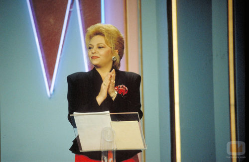 Mayra Gómez Kemp, una de las primeras presentadores