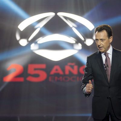 Matías Prats en la Gala 25 Aniversario de Antena 3