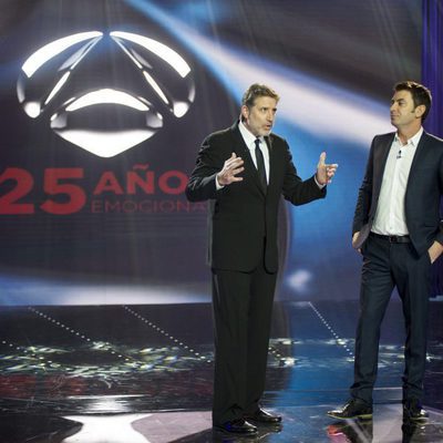 Emilio Aragón junto a Arturo Valls