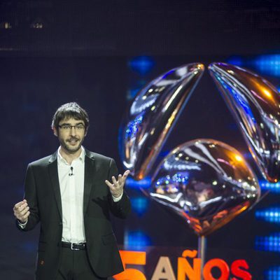Juanra Bonet en la Gala del 25 Aniversario de Antena 3