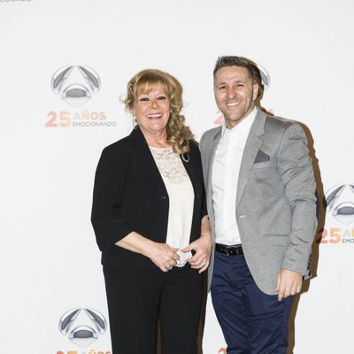 María Garralón y Miguel Ángel Garzón en la fiesta del 25 aniversario