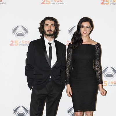 Yon González y Blanca Romero en la fiesta del 25 aniversario