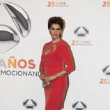 Irma Soriano en la fiesta del 25 aniversario de Antena 3
