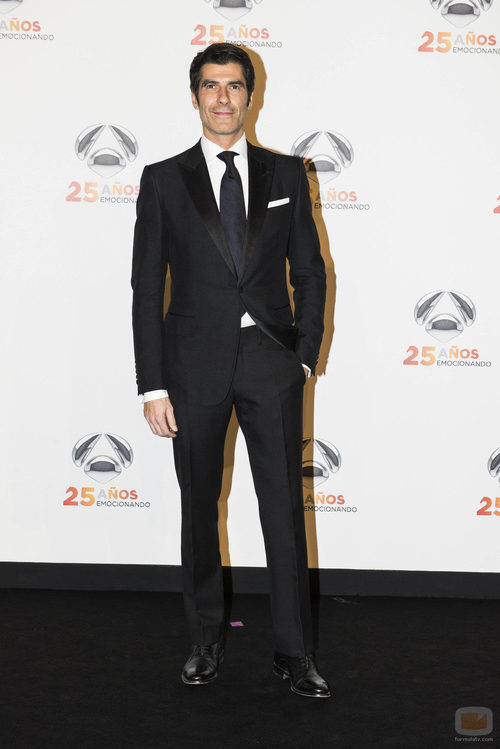 Jorge Fernández en la fiesta del 25 aniversario de Antena 3