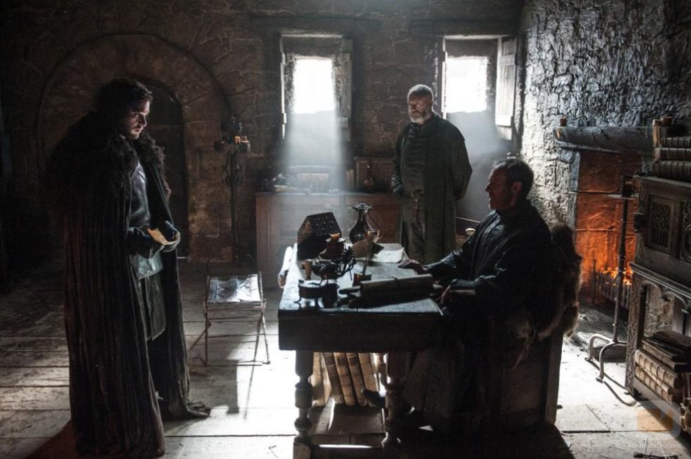 Kit Harington, Stephen Dillane y Liam Cunningham