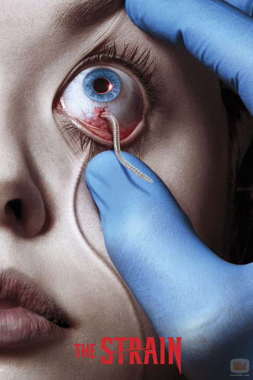 Cartel promocional de 'The Strain'