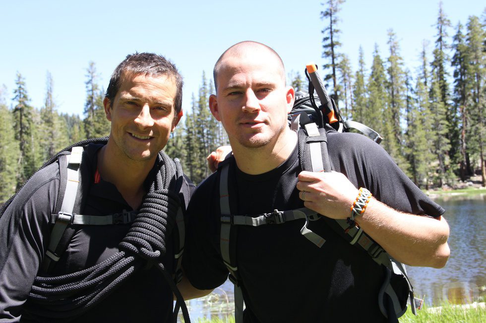 Bear Grylls junto a Channing Tatum