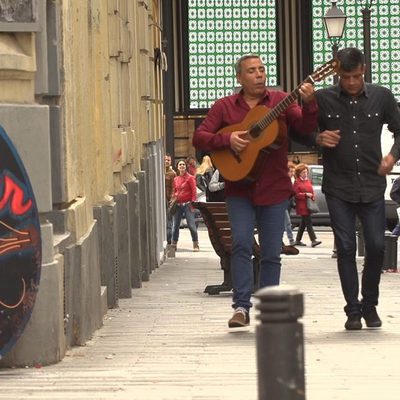 Los Chunguitos en 'Los Gipsy Kings'