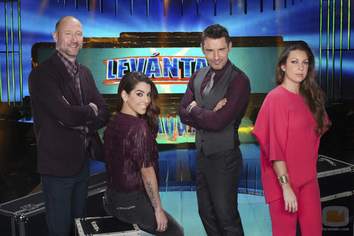 Pedro García Aguado, Ruth Lorenzo, Jesús Vázquez y Niña Pastori