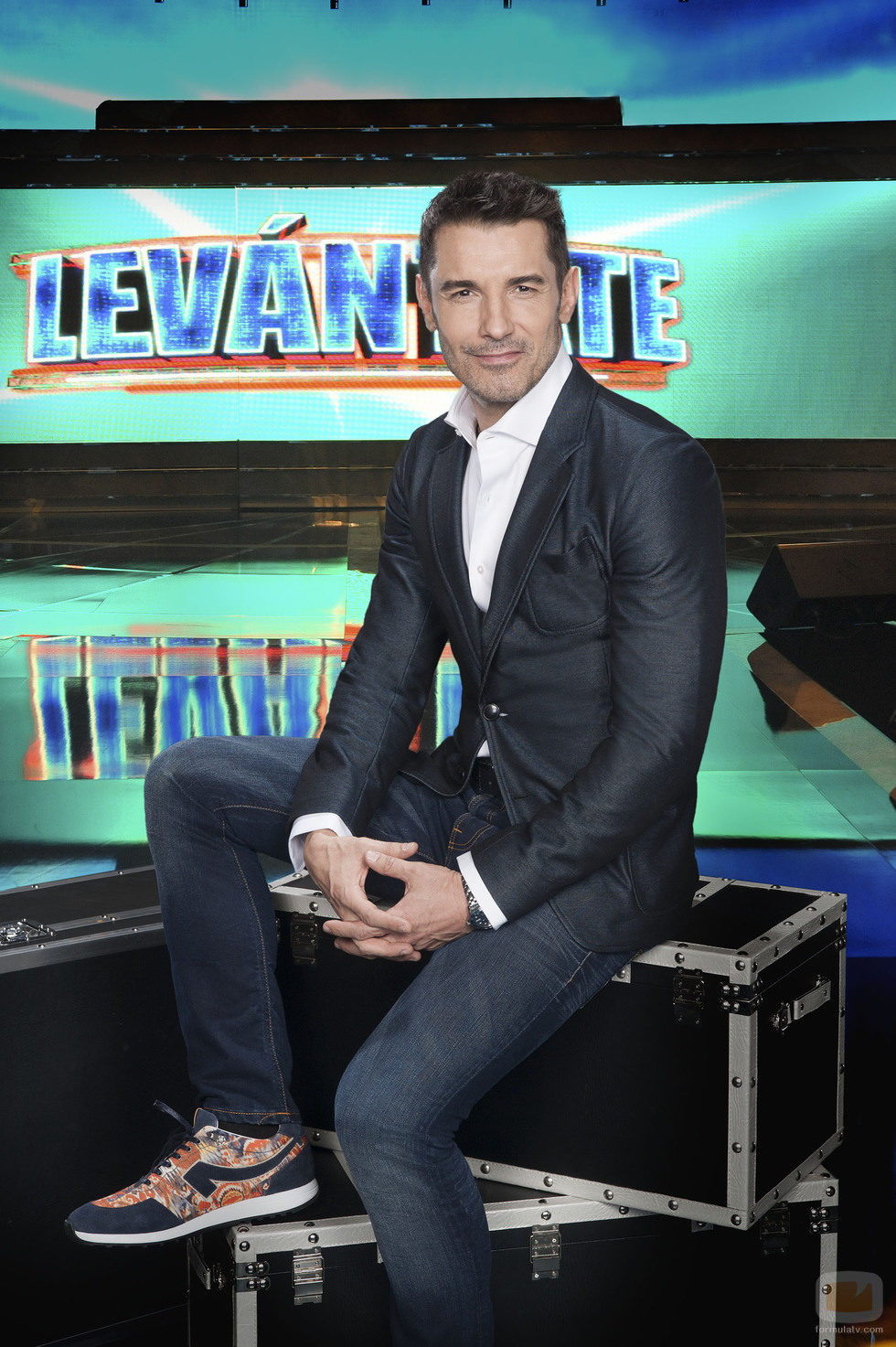 Jesús Vázquez, conductor de 'Levántate'