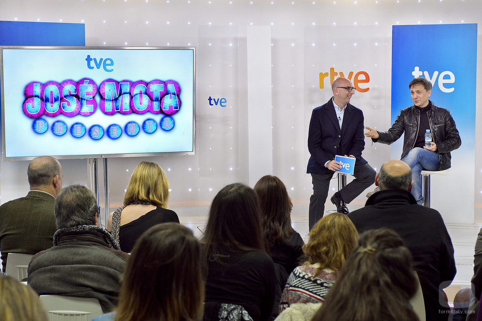 Charla con la prensa en la presentación de 'Jose Mota presenta...'