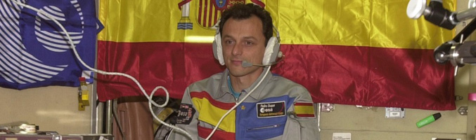 El astronauta Pedro Duque
