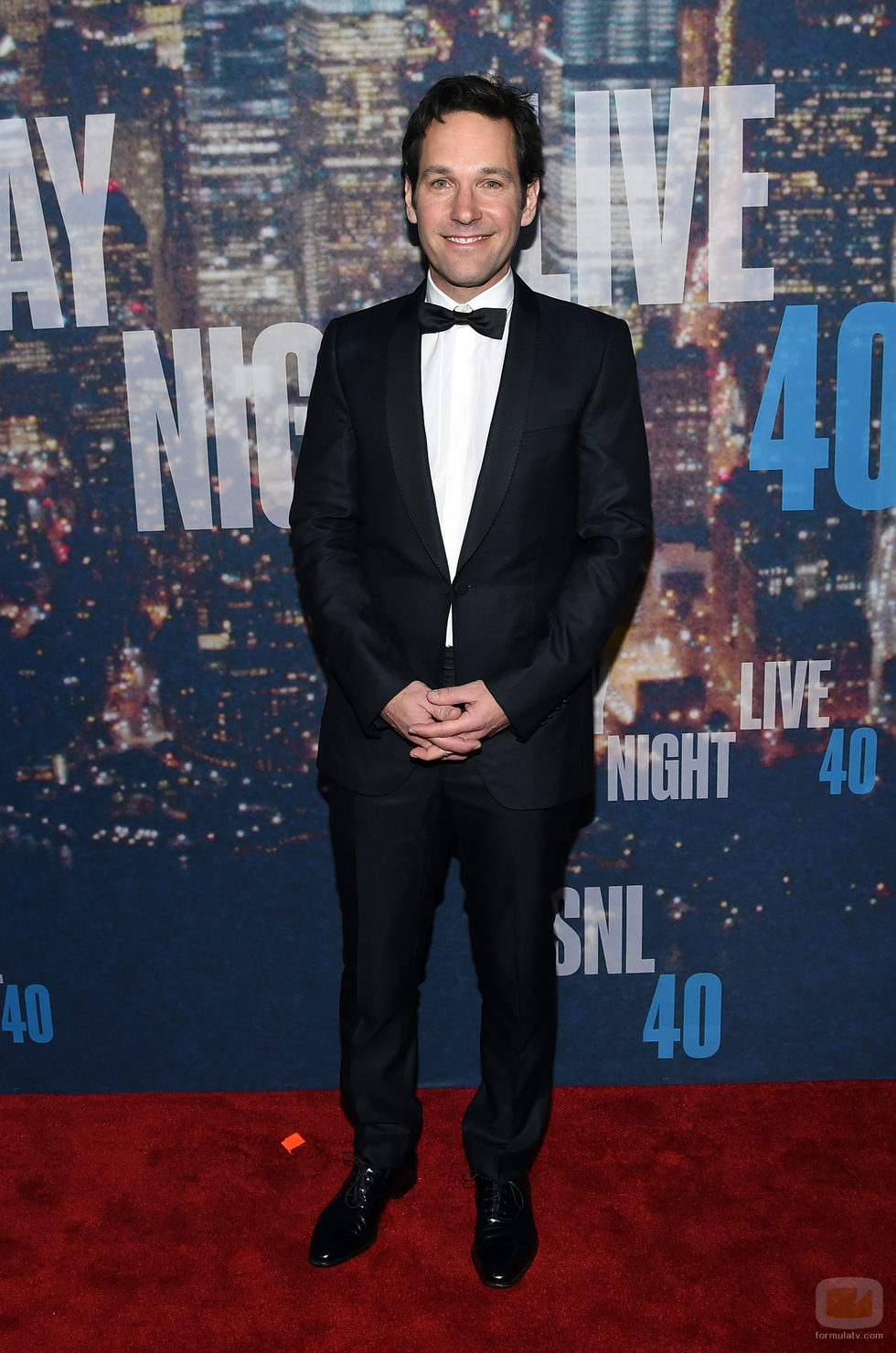 Paul Rudd en la fiesta aniversario de 'Saturday Night Live'