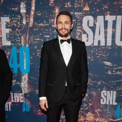 James Franco en la fiesta del 40 aniversario de 'SNL'