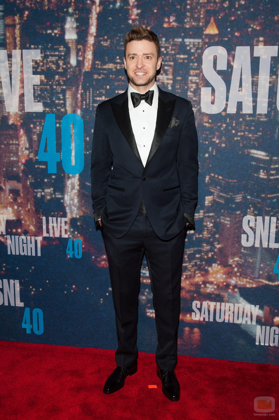Justin Timberlake en la fiesta de los 40 años de 'SNL'