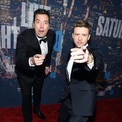 Jimmy Fallon y Justin Timberlake en el 40 'SNL'