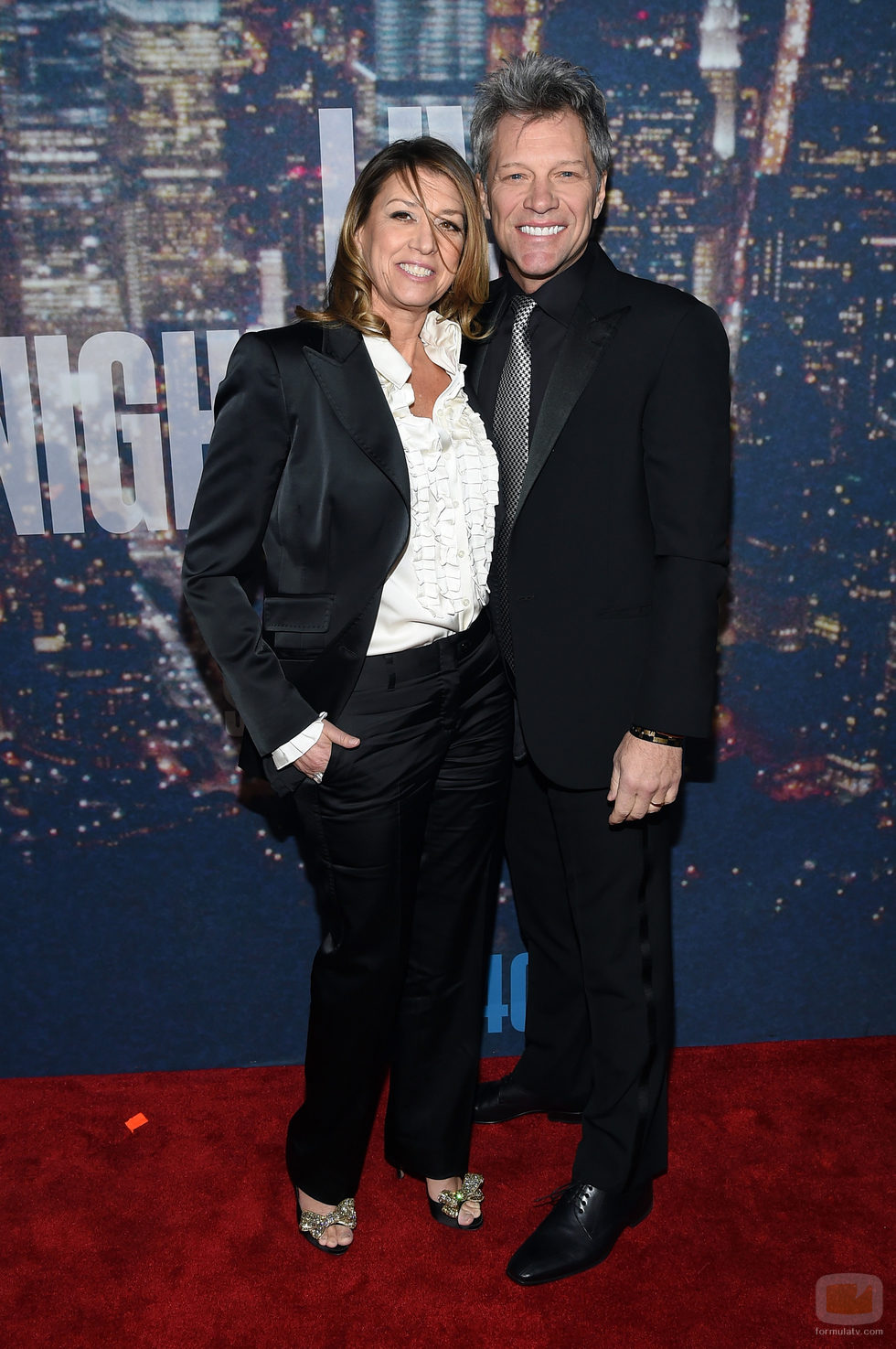 Jon Bon Jovi en la fiesta de los 40 años de 'Saturday Night Live'