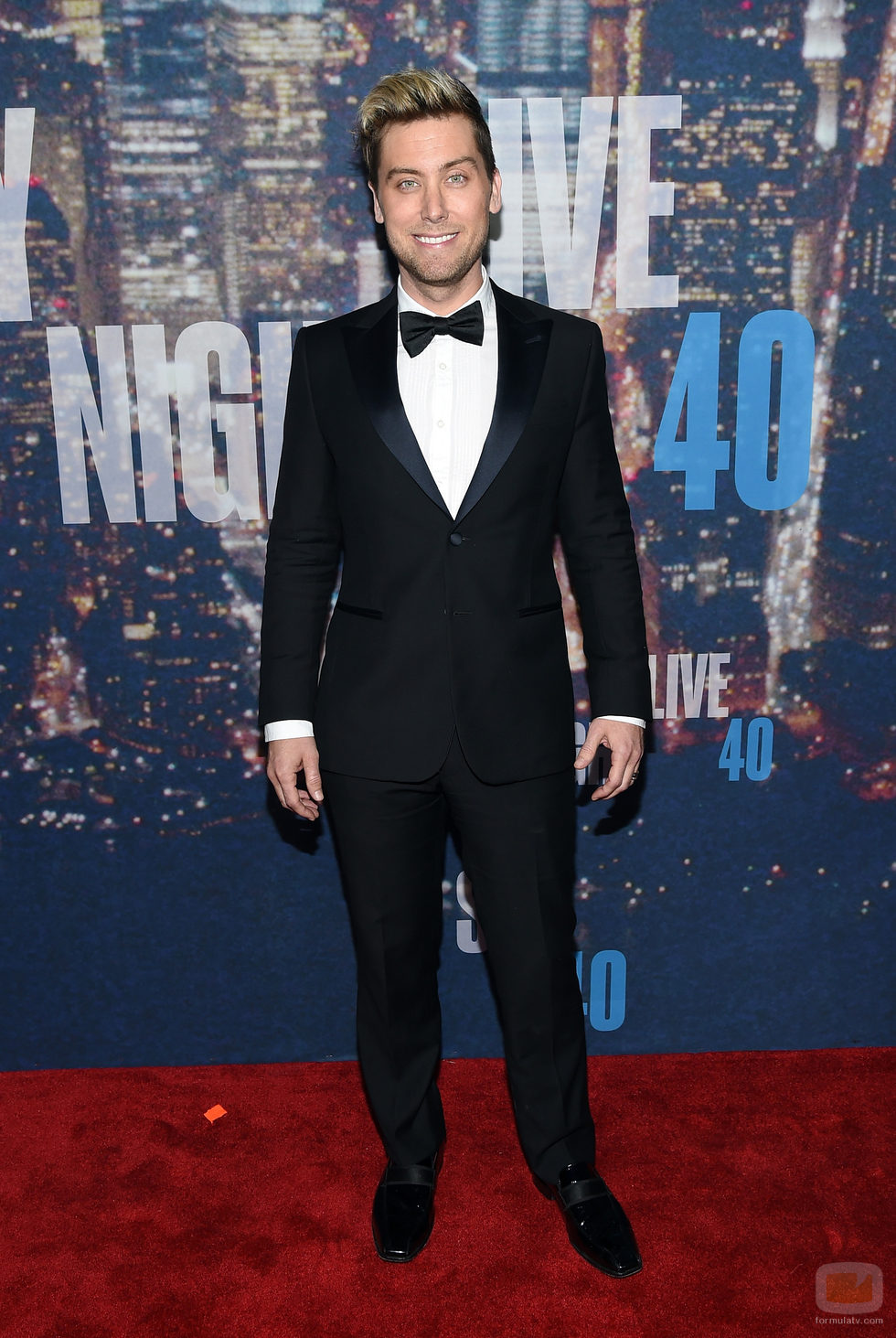 Lance Bass en el 40 aniversario de 'Saturday Night Live'