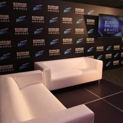 Zona VIP de los 'Born to Be Discovery Awards'