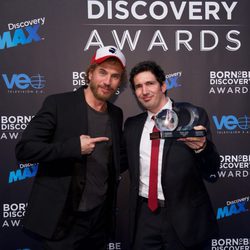 César Bona y Macaco en los Born to be Discovery Awards 2015