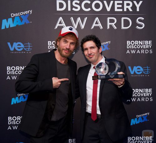 César Bona y Macaco en los Born to be Discovery Awards 2015