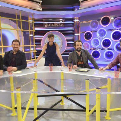 Eva Hache y los colaboradores de 'Guasabi'