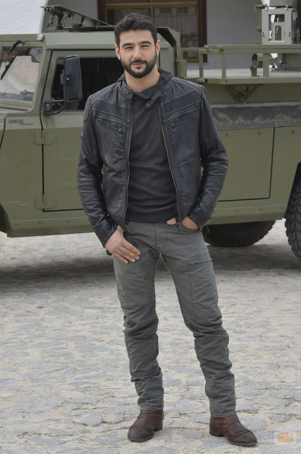 Antonio Velázquez en la presentación de 'Los nuestros'