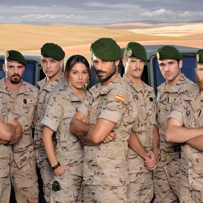 Parte del elenco de 'Los nuestros'