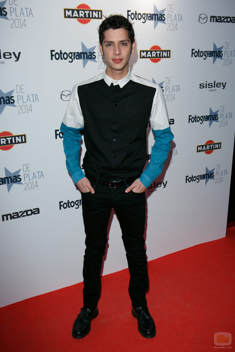 Eduardo Casanova en los Fotogramas de Plata 2015