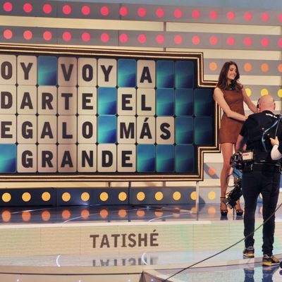 Laura Moure en 'La ruleta de la suerte'