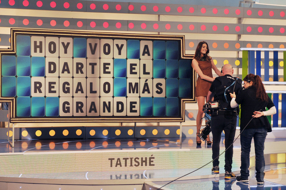Laura Moure en 'La ruleta de la suerte'