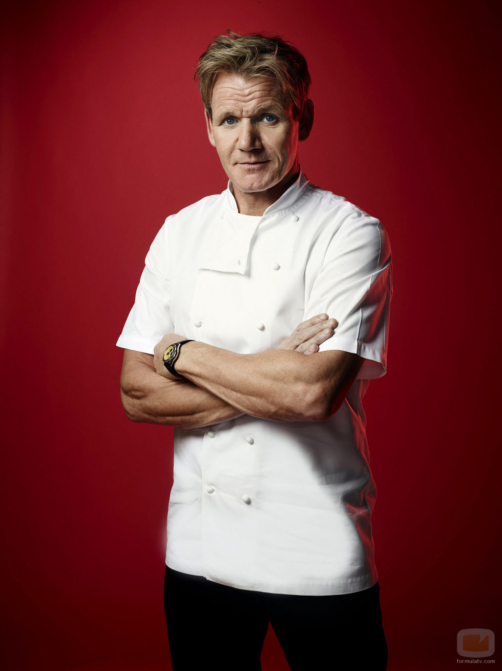 Imagen promocional del chef Gordon Ramsay