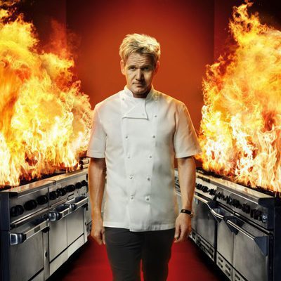 El chef Gordon Ramsay en 'Hell's Kitchen'