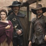 Aura Garrido, Nacho Fresneda y Rodolfo Sancho en el segundo episodio de 'El ministerio del tiempo'