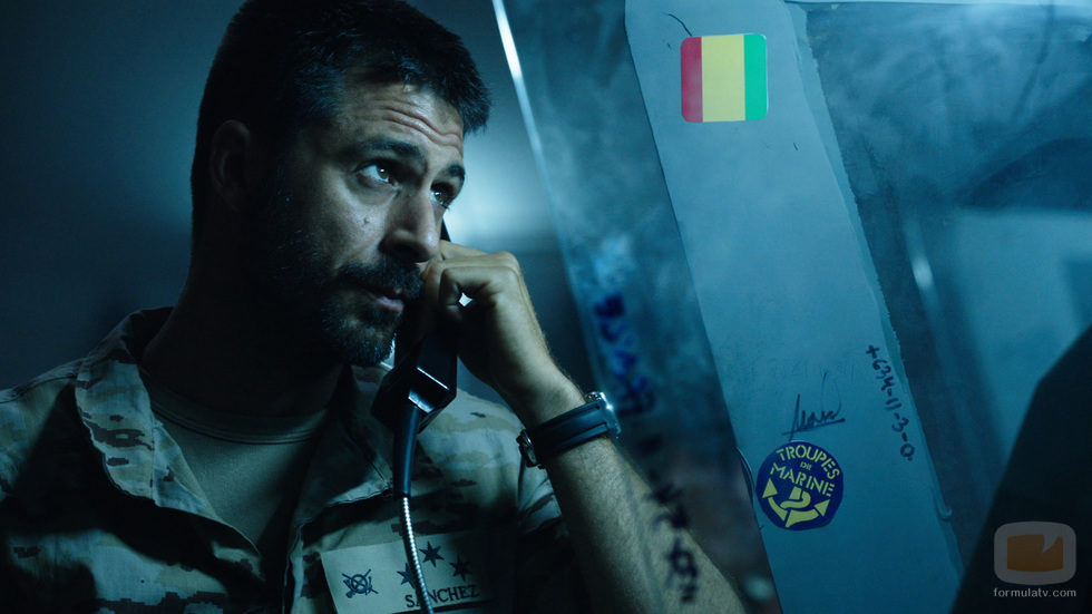 Hugo Silva en el primer capítulo de 'Los Nuestros'