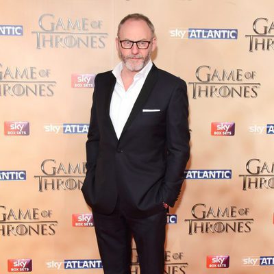 Liam Cunningham en la premiere de la quinta temporada de 'Juego de tornos'