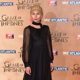 Tara Fitzgerald en la premiere de la quinta temporada de 'Juego de tornos'