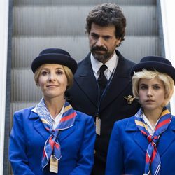 Irene, Amelia y Julián en el quinto episodio de 'El ministerio del tiempo'