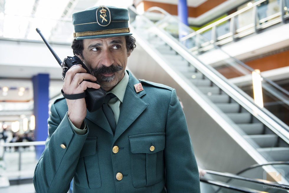 Alonso en el quinto episodio de 'El ministerio del tiempo'
