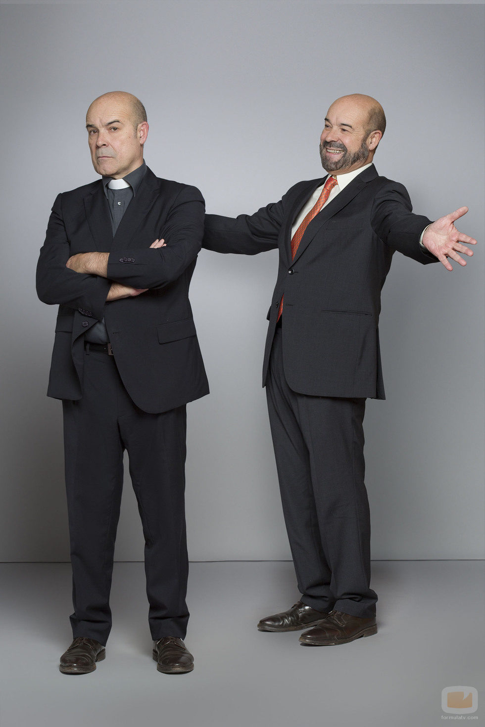 Ángel y Paco en 'Aquí Paz y después Gloria'