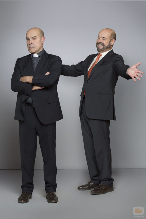 Ángel y Paco en 'Aquí Paz y después Gloria'