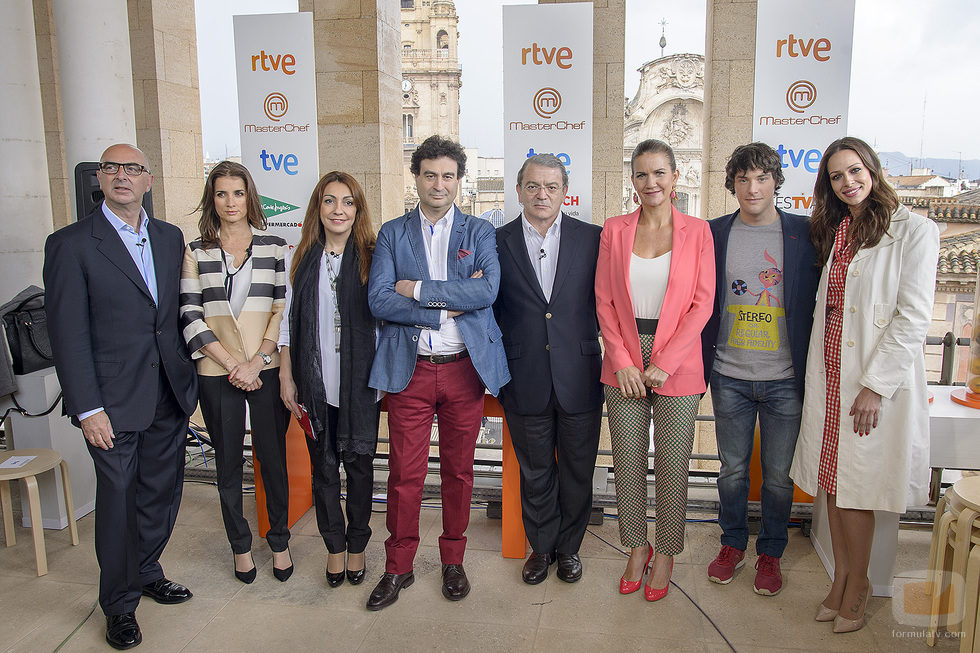 El equipo de 'Masterchef' en su presentación en el FesTVal Murcia